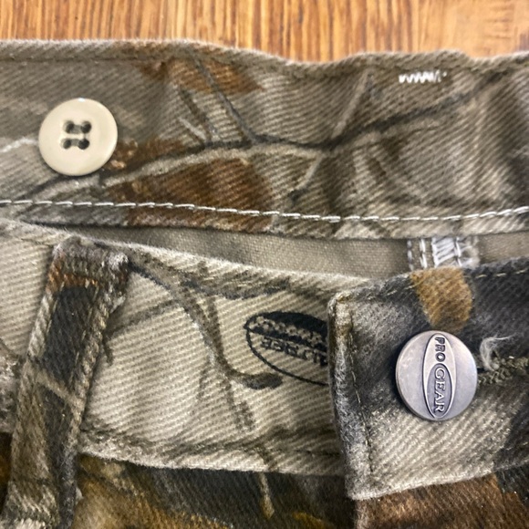 Wrangler Pro Gear Brush Guard Pants Mens 31x31 Realtree Hardwoods Camo Hunting - Picture 7 of 15